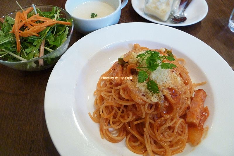 カジュアルフレンチ「プレフェレ」のパスタランチです。