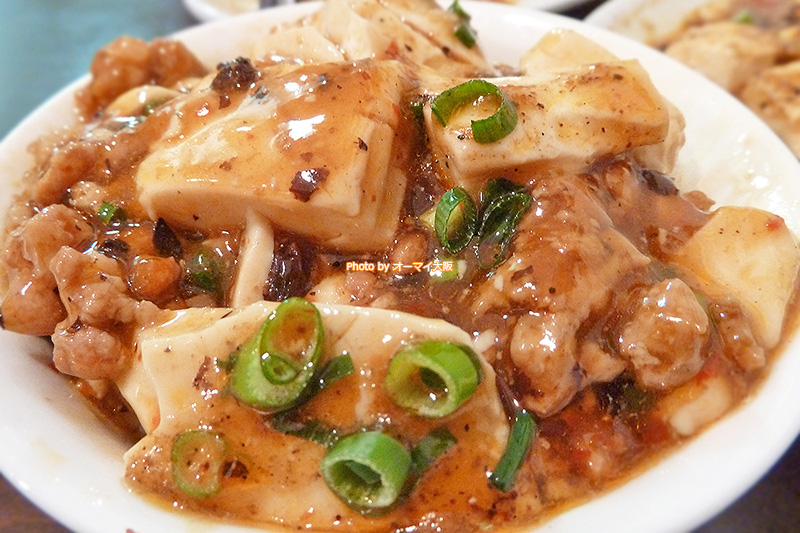 中華料理「双琉」の四川麻婆豆腐はライスとの相性も抜群です。