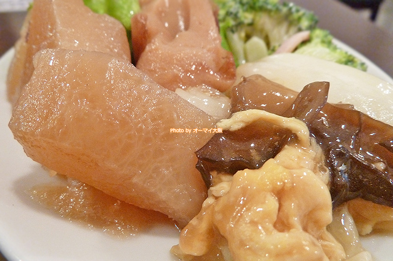 中華料理店でおでんはめっちゃ意外です。でも「双琉」のおでんは本当においしいんです！