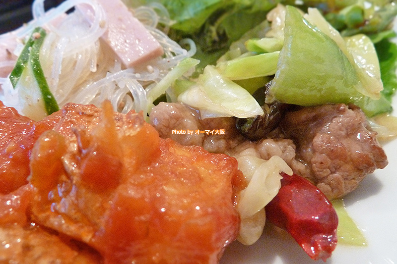 中華料理「双琉（そうりゅう）」は春雨サラダがおいしいです。
