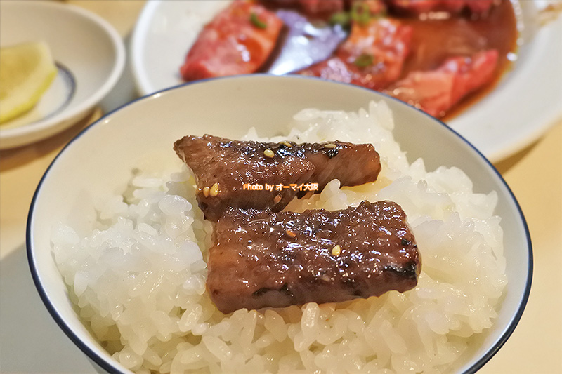 古き良き焼肉店「さつま」のカルビは脂身のおいしさをしっかりと味わえます。