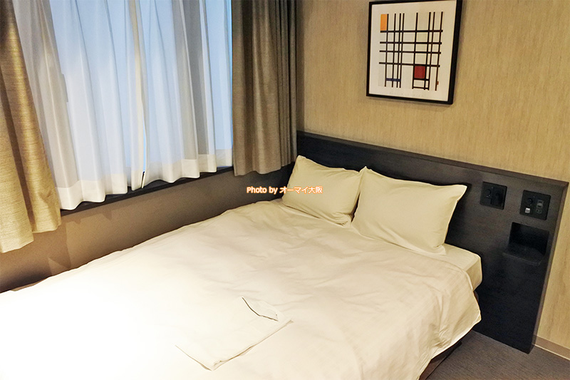 サータ社製のベッドを設置している「ウェリナホテルプレミア中之島イースト」は快適に宿泊できる新しいビジネスホテルです。