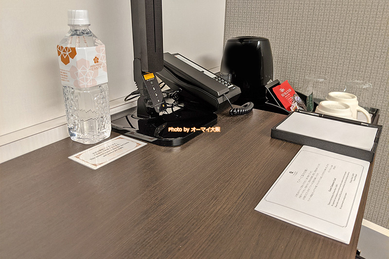 無料のアメニティが充実しているところも「プレミアホテルCABIN大阪」の大きな魅力です。