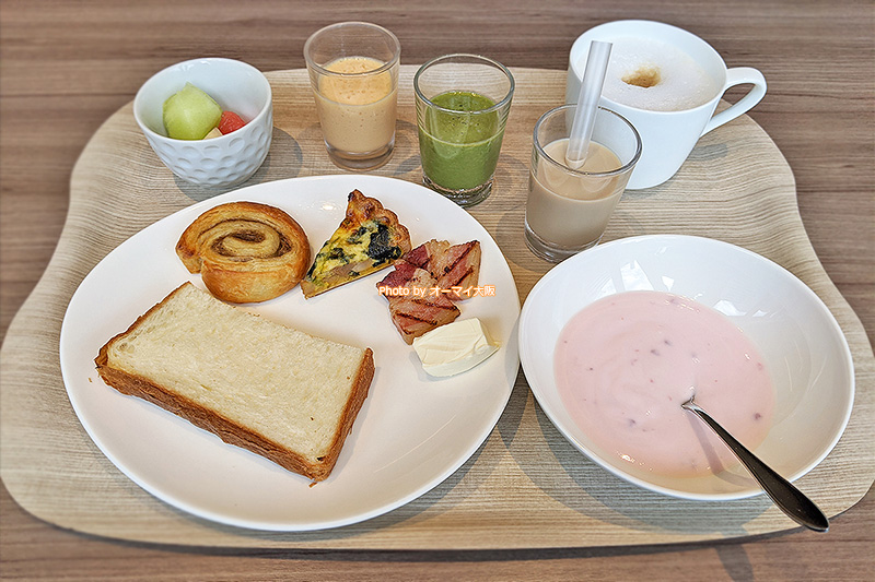 朝食バイキングが評判の「プレミアホテルキャビン大阪」のデザート系メニューです。