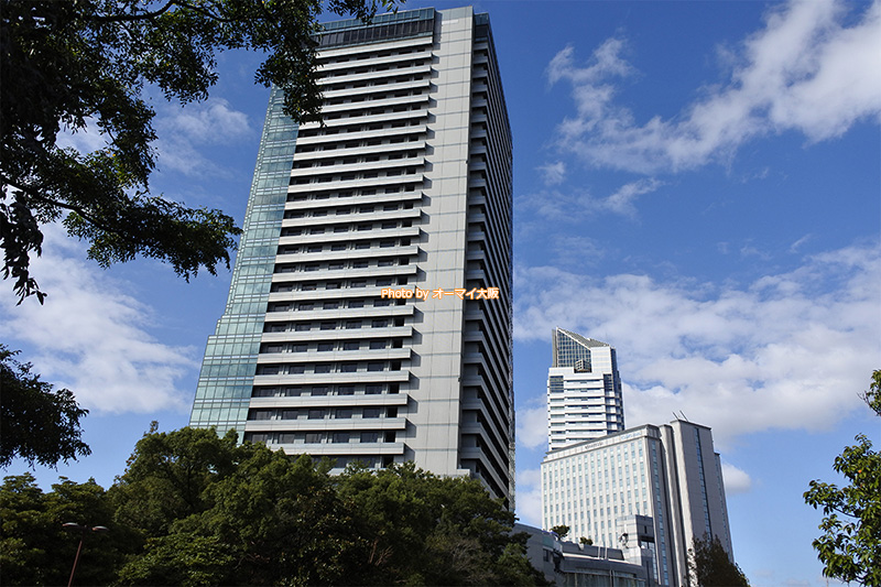USJアソシエイトホテル「クインテッサホテル大阪ベイ」の外観です。