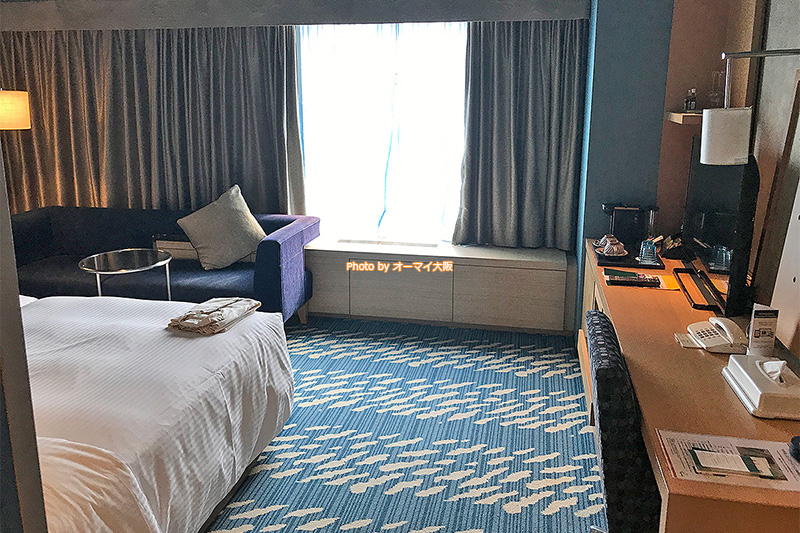 ビジネスパーソンや観光客から評価の高い「リーガロイヤルホテル大阪」。選べる客室タイプが人気です。