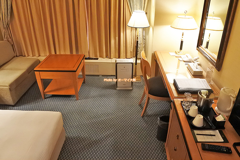 観光客に大人気！スーペリアフロアのダブルルームです。