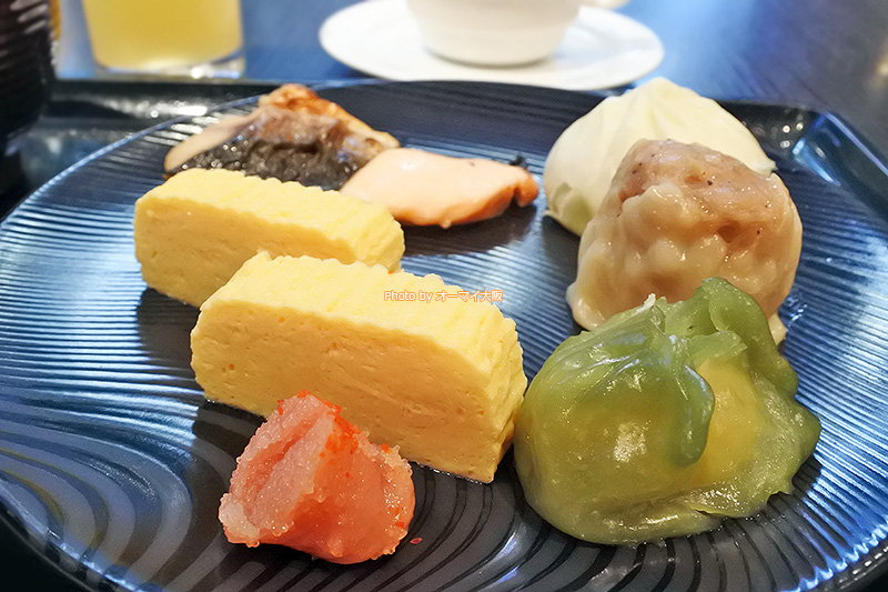 レストラン「リモネ」の焼き魚と点心は文句なしにおいしかったです。