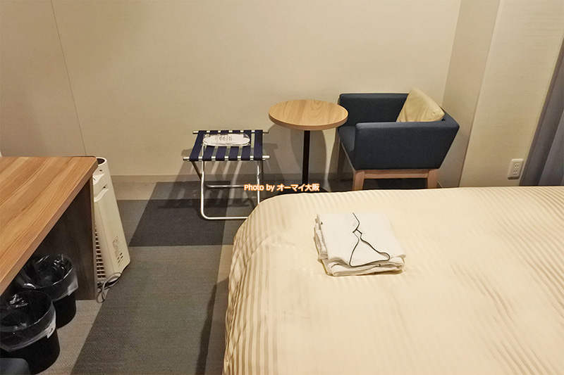 ビジネスホテル「相鉄フレッサイン 大阪心斎橋」は部屋がキレイで、気持ちよく使えます。