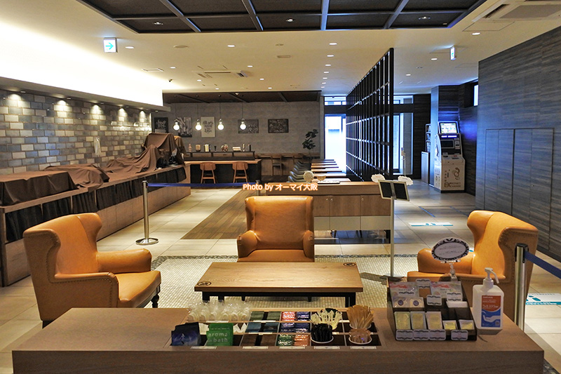 1階にある「相鉄フレッサイン 大阪心斎橋」のレストランです。