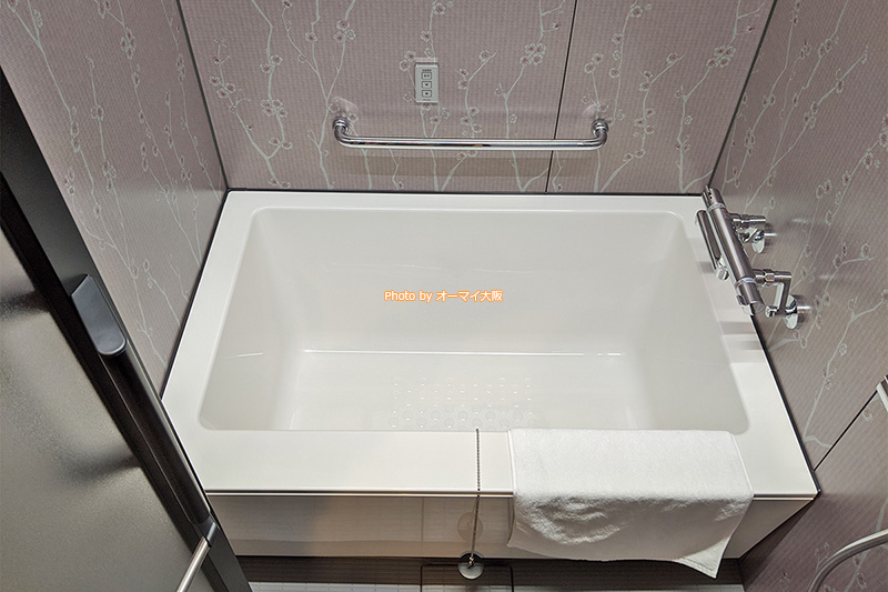 バスタブとトイレが独立しているところはポイントが高いです。