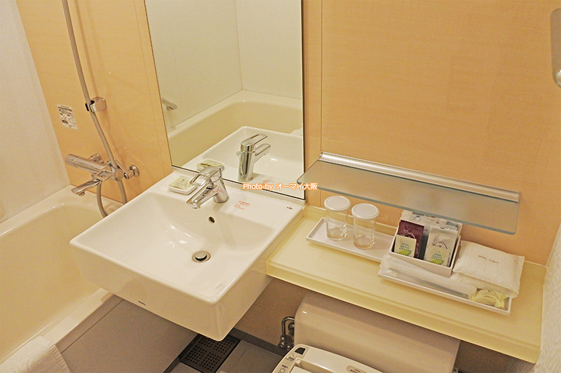 人気ホテル「エルセラーン大阪」は、女性が喜ぶオリジナルの風呂アメニティが充実しています。