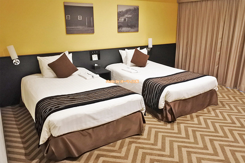 USJオフィシャルホテル「パークフロントホテル」は部屋がめっちゃキレイで、掃除が行き届いています。