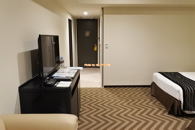 USJで遊んだあとに広い風呂でリラックスできるところが「パークフロントホテル」の魅力です。