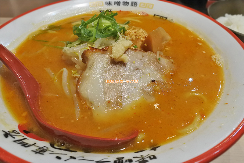 味噌に対する強いこだわりを感じる「麺乃国」の「北海道百年味噌ラーメン」です。