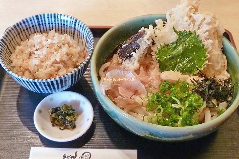 うどん「ゆきの」はランチメニューも充実しています。