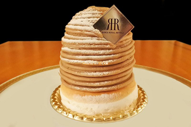 グルメブティック「メリッサ」のモンブランはマロンと生クリームとメレンゲの組み合わせが絶妙です。