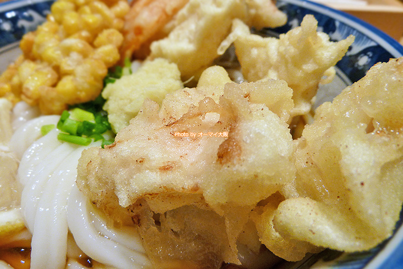 みんな大好き「釜たけ流 うめだ製麺所」の鶏天です。